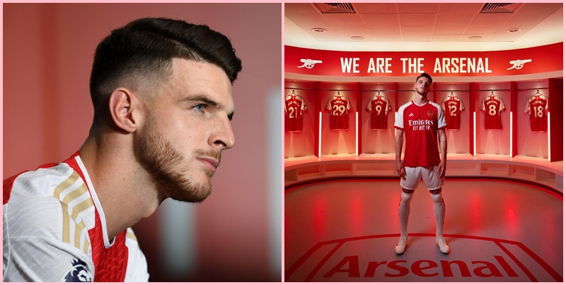 Declan Rice nói về ngày trọng đại được ra mắt Arsenal Declan Rice nói về ngày trọng đại được ra mắt Arsenal