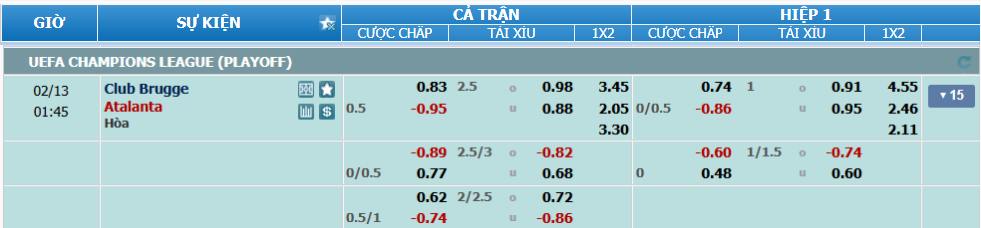 Tỉ lệ kèo Club Brugge vs Atalanta nhan-dinh-soi-keo-club-brugge-vs-atalanta-luc-00h45-ngay-13-2-2025-2